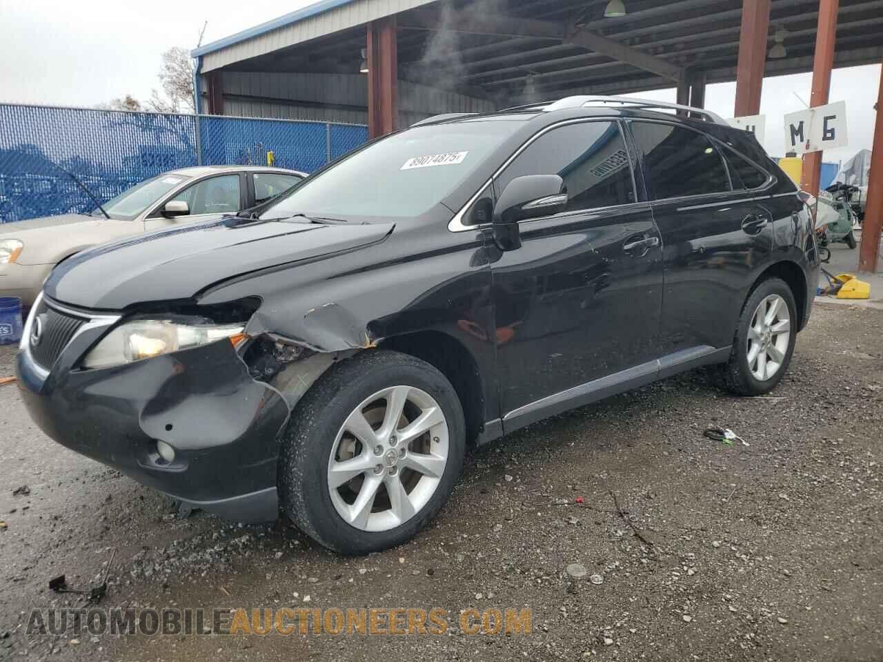 JTJBK1BA0C2019829 LEXUS RX350 2012