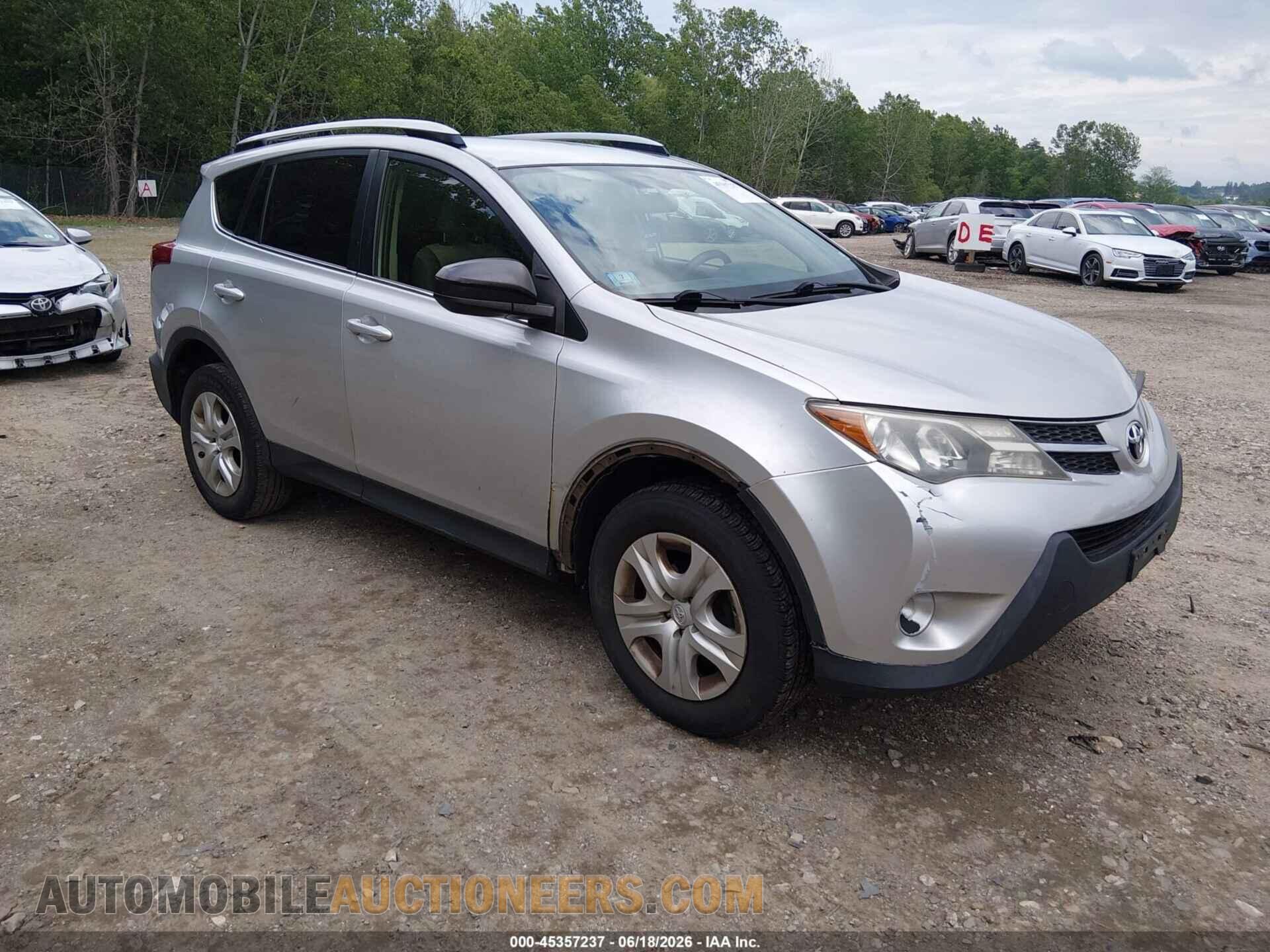 JTMBFREV0FD118499 TOYOTA RAV4 2015