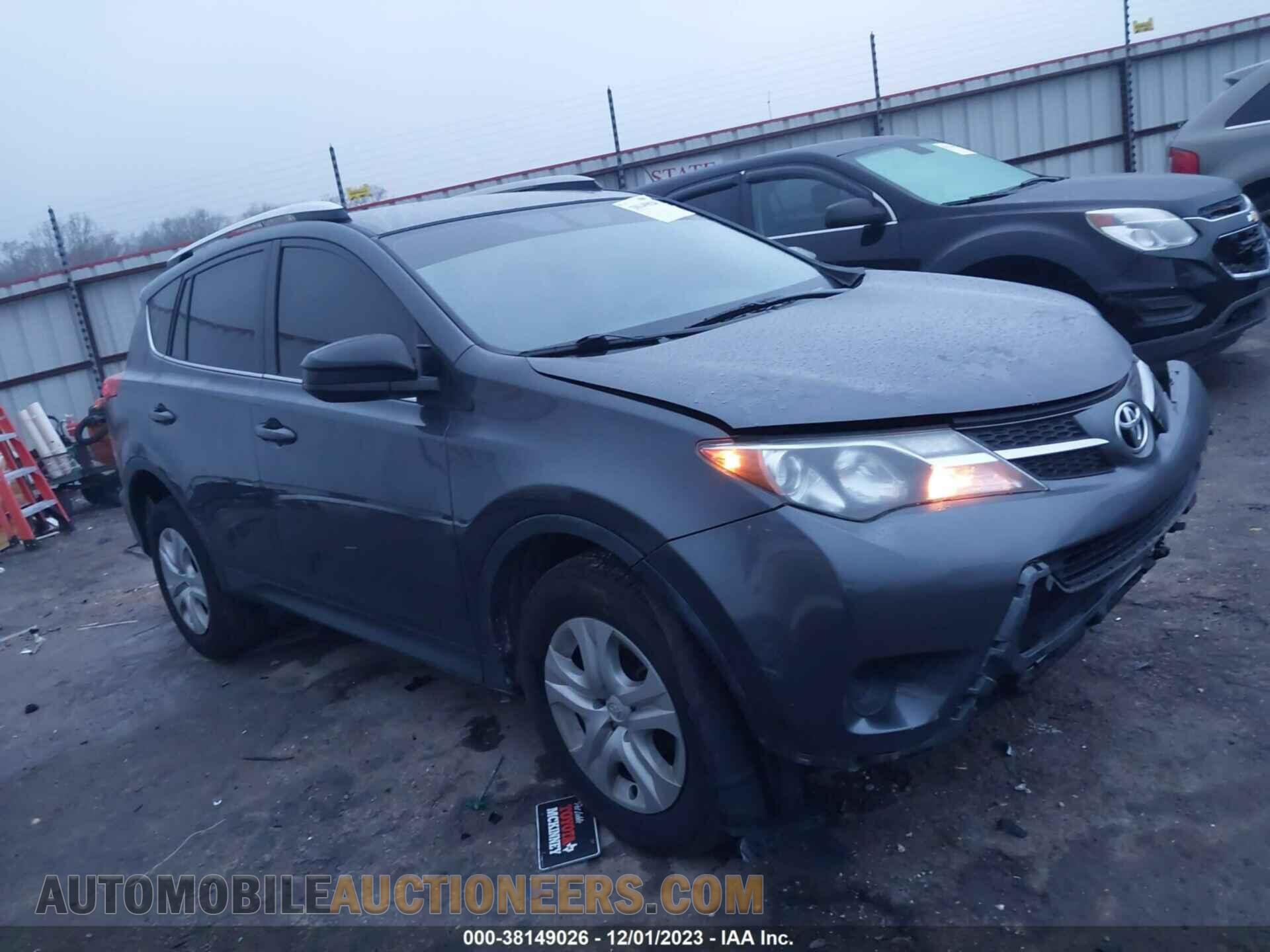 JTMBFREV0FD167721 TOYOTA RAV4 2015