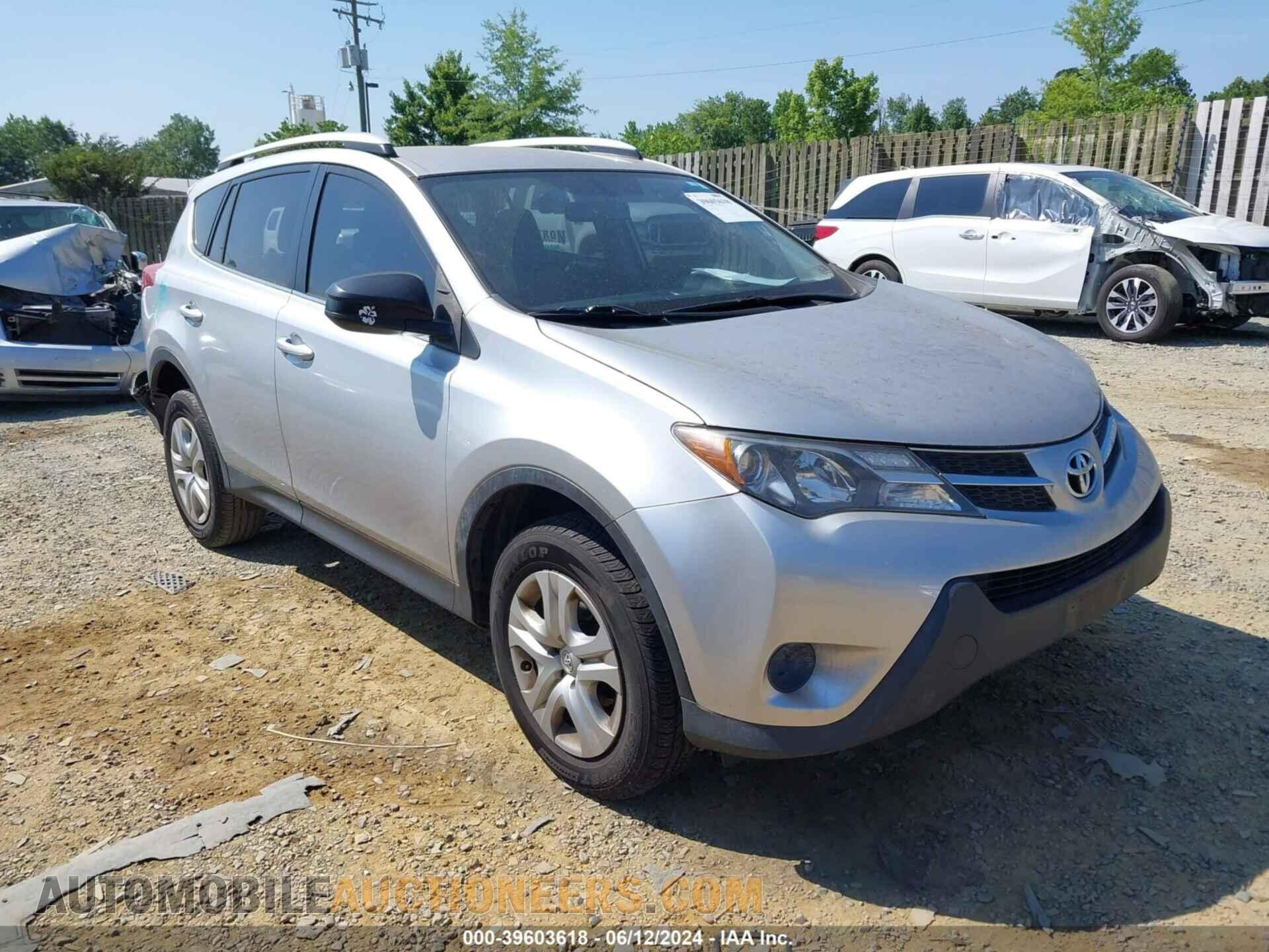 JTMBFREV2FD161614 TOYOTA RAV4 2015
