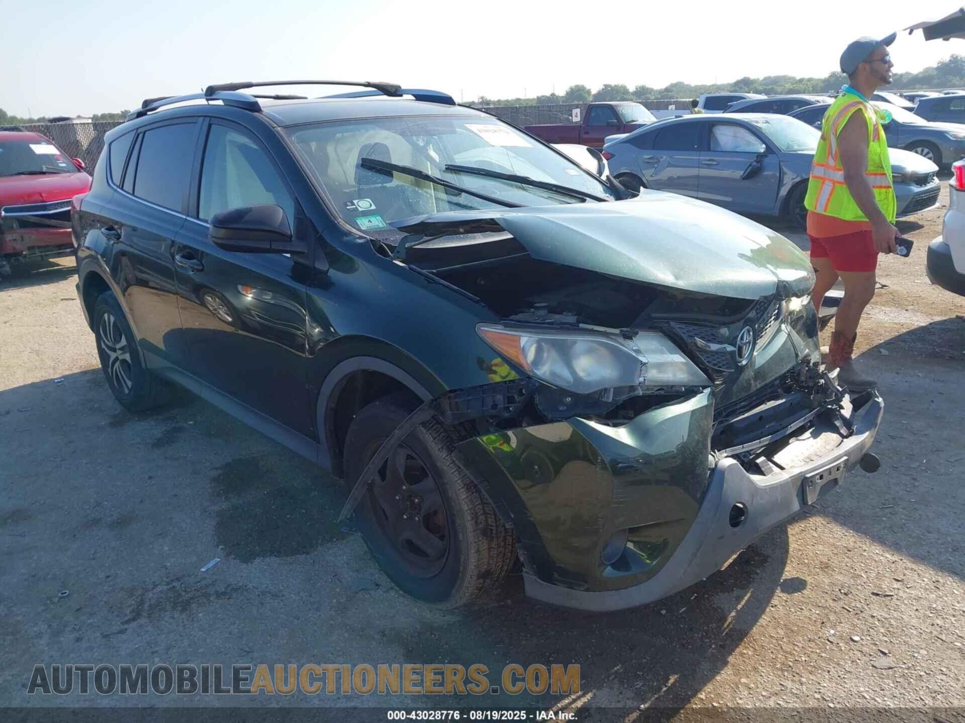JTMBFREV3DD030530 TOYOTA RAV4 2013