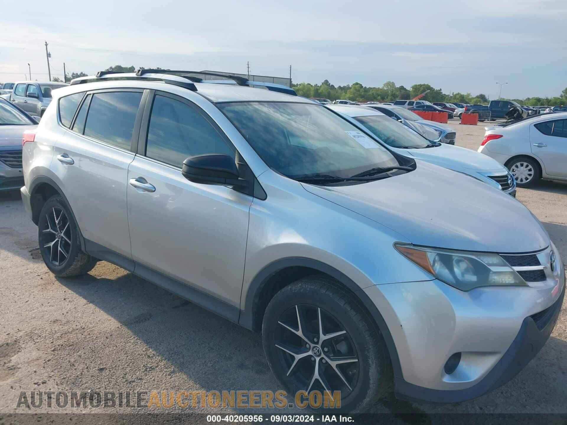 JTMBFREV3FD119940 TOYOTA RAV4 2015
