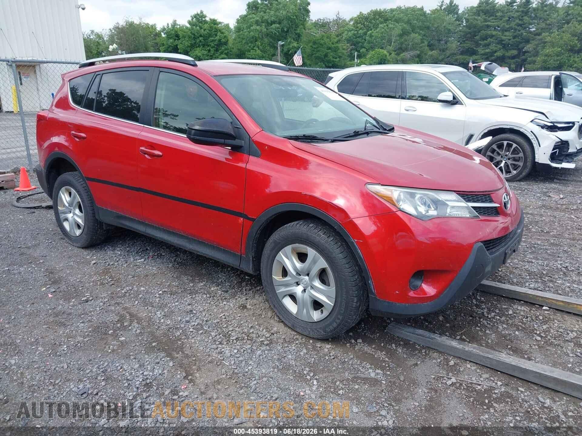 JTMBFREV3FD121333 TOYOTA RAV4 2015