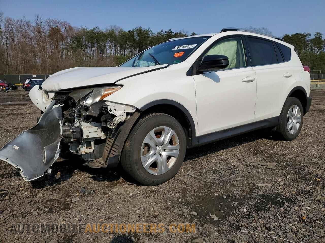 JTMBFREV4FD160982 TOYOTA RAV4 2015