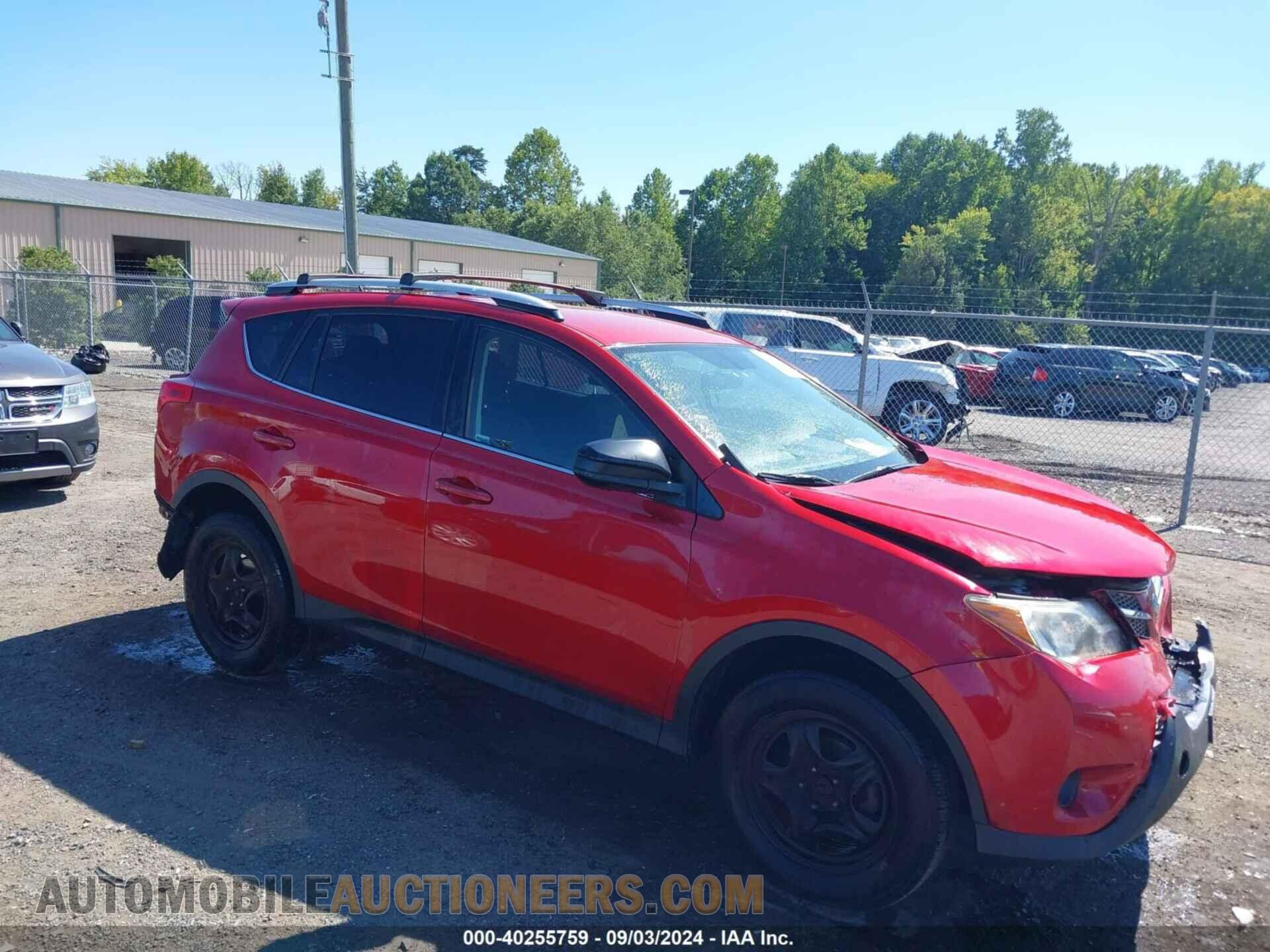 JTMBFREV6FD113064 TOYOTA RAV4 2015