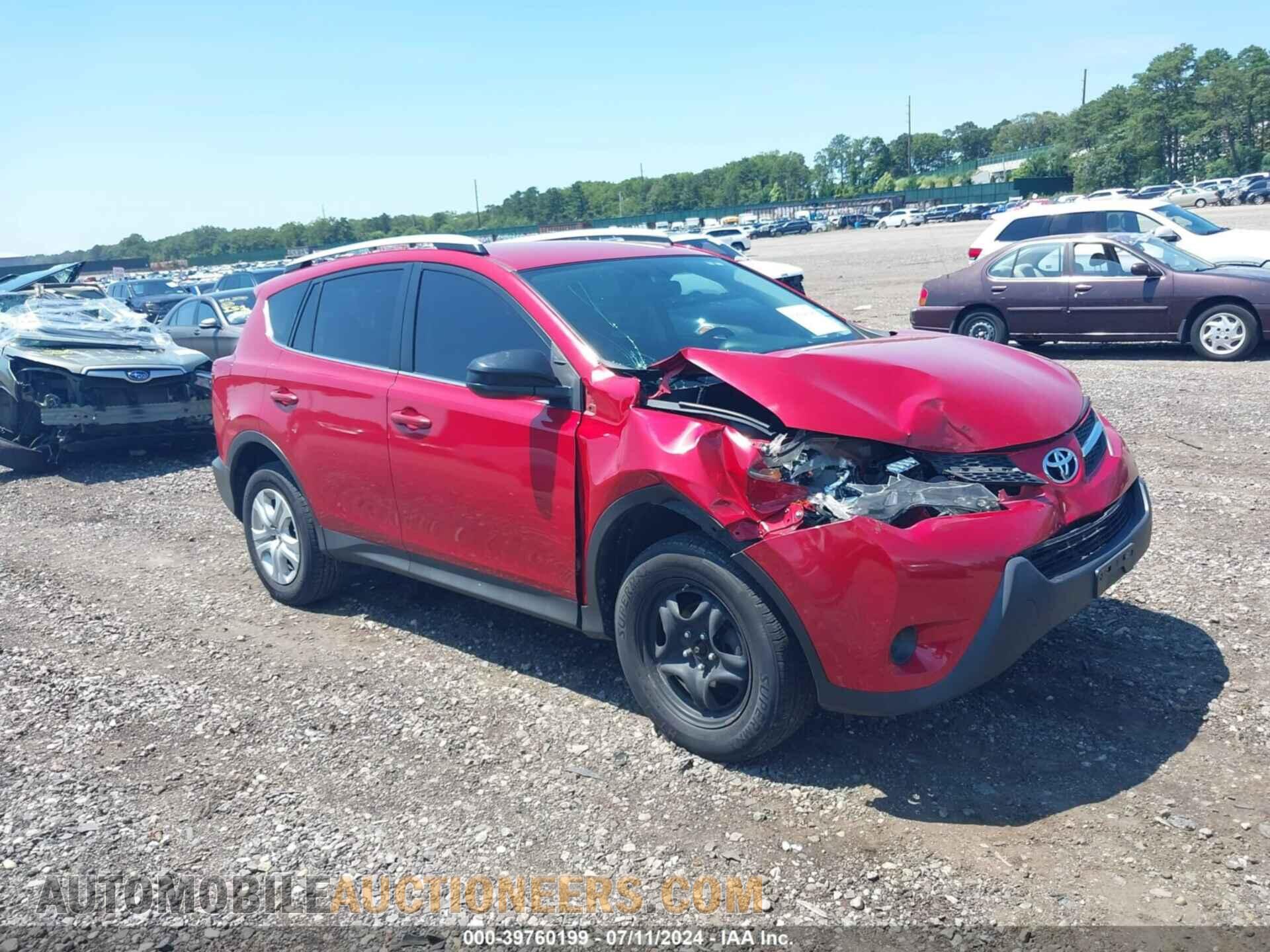 JTMBFREV7FD165948 TOYOTA RAV4 2015