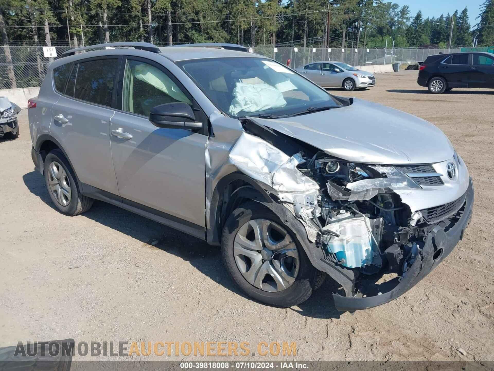 JTMBFREV8FD105421 TOYOTA RAV4 2015