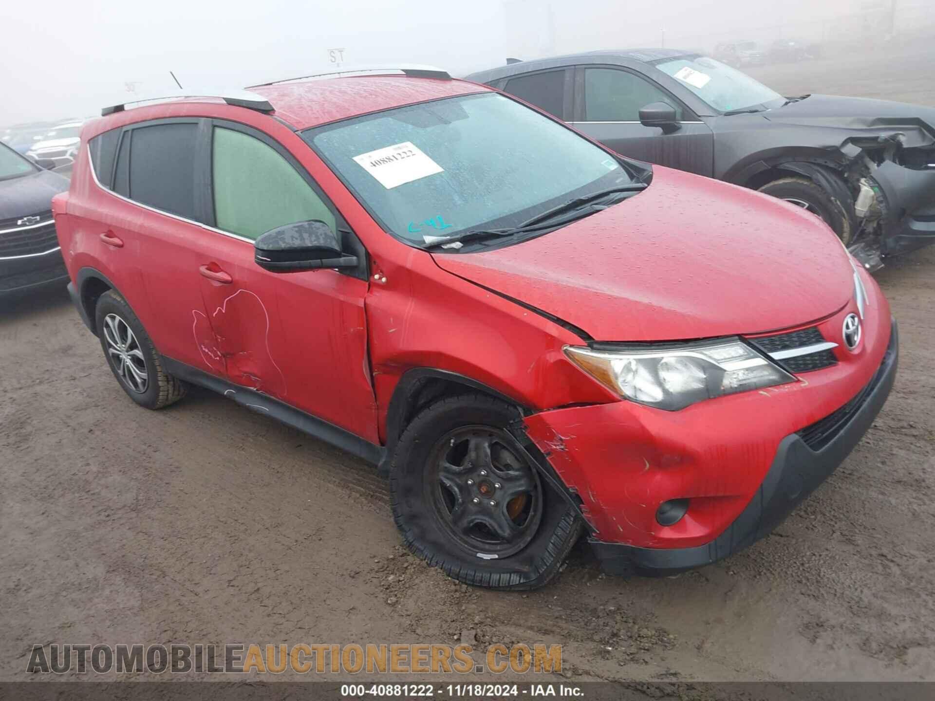 JTMBFREV8FD113941 TOYOTA RAV4 2015