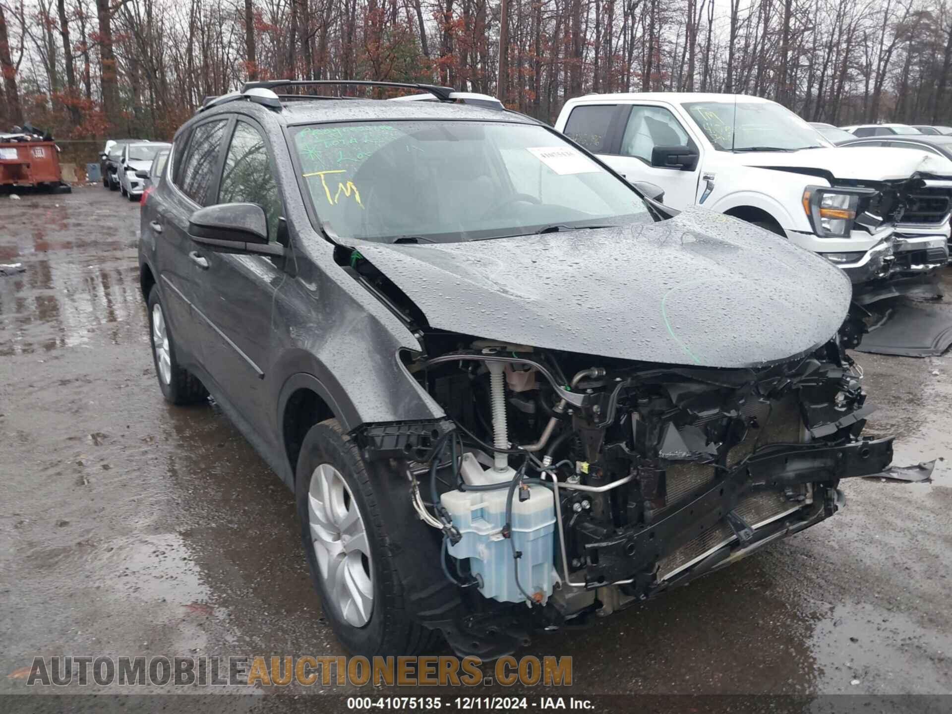 JTMBFREV9DD036672 TOYOTA RAV4 2013