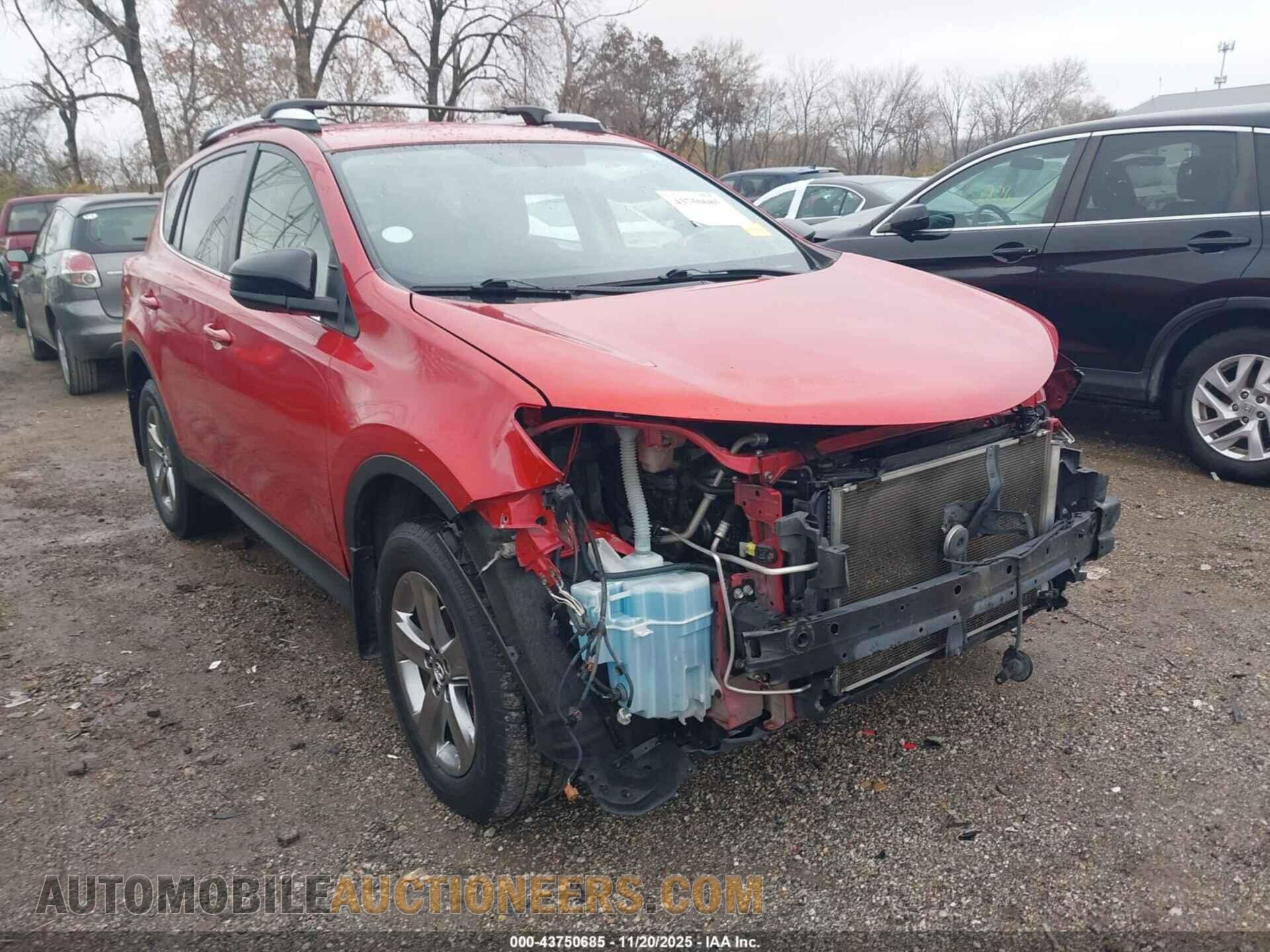 JTMBFREV9FD168527 TOYOTA RAV4 2015