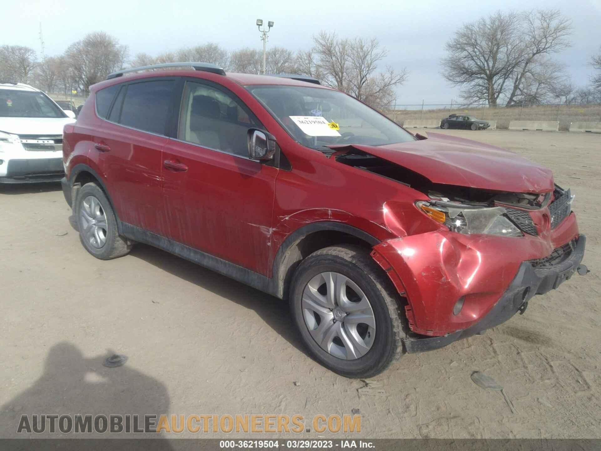 JTMBFREVXFD146486 TOYOTA RAV4 2015