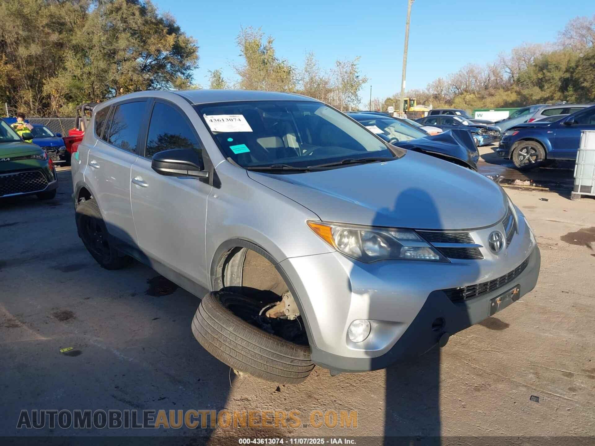 JTMBFREVXFD159139 TOYOTA RAV4 2015