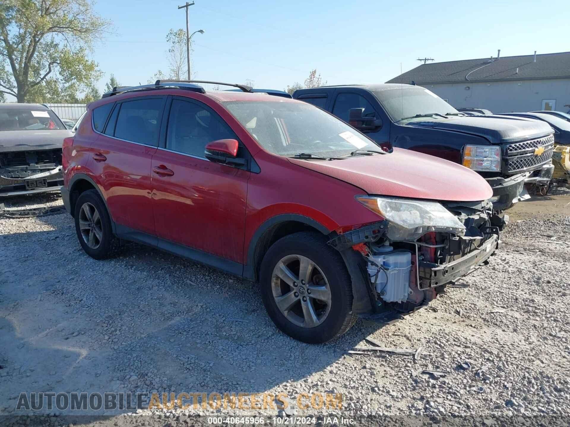 JTMRFREV4FD126202 TOYOTA RAV4 2015