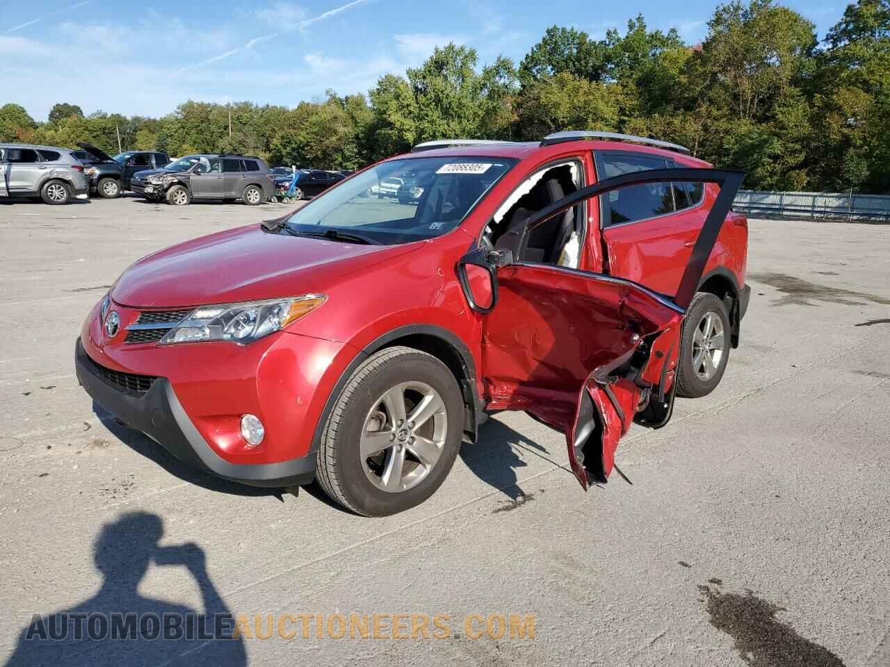 JTMRFREVXFD139617 TOYOTA RAV4 2015