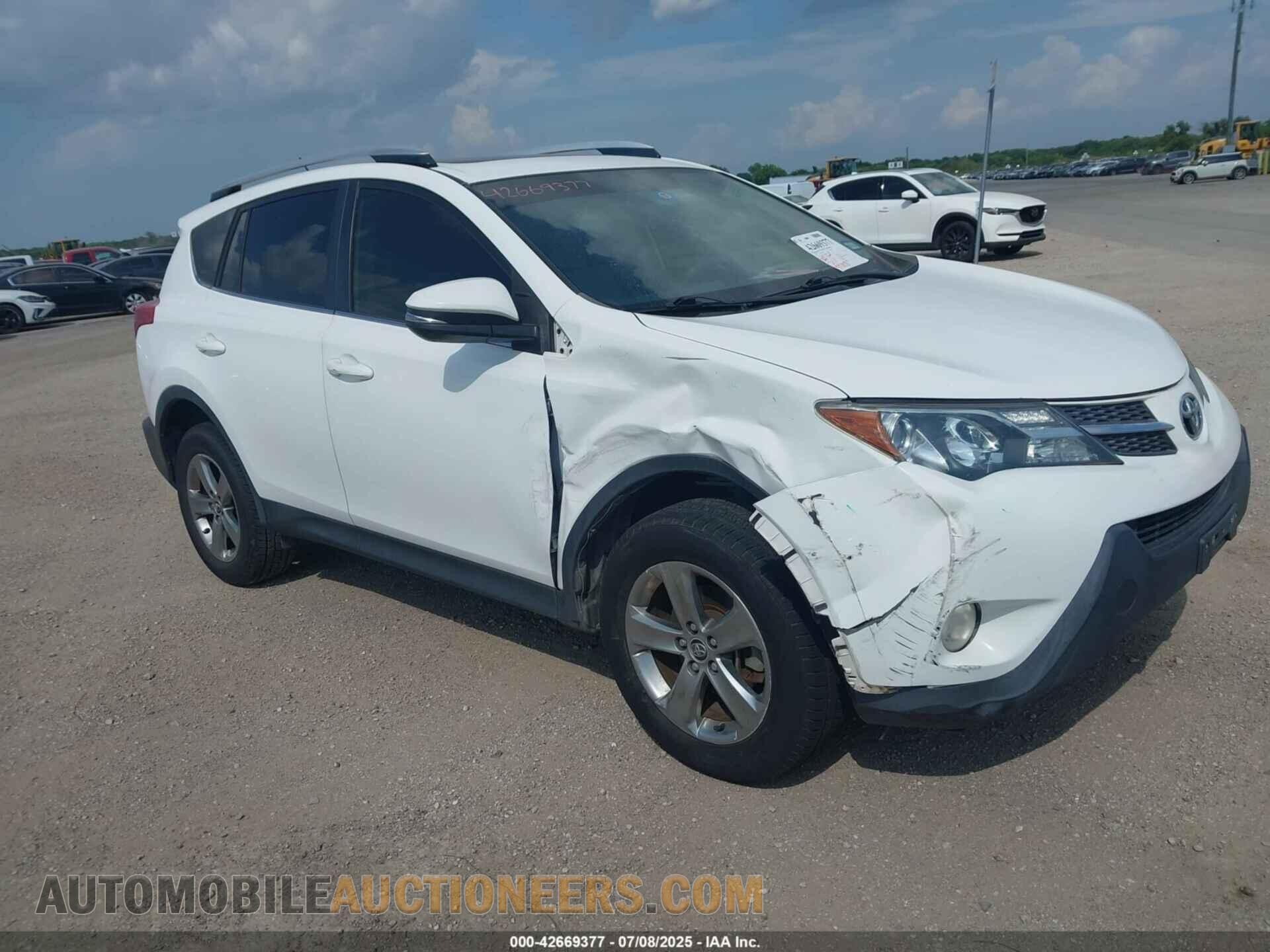 JTMWFREV1FD047363 TOYOTA RAV4 2015