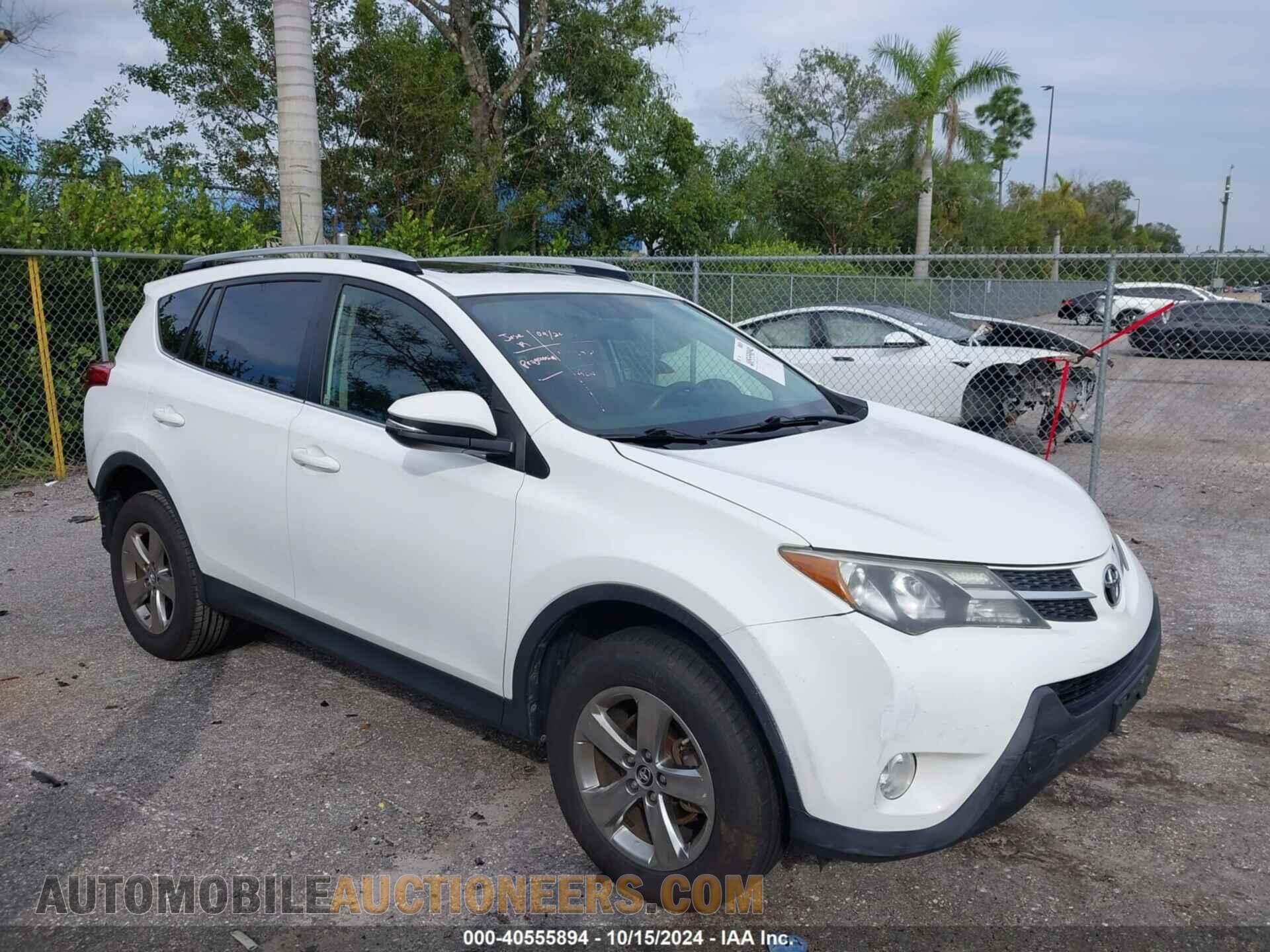 JTMWFREV1FD052210 TOYOTA RAV4 2015