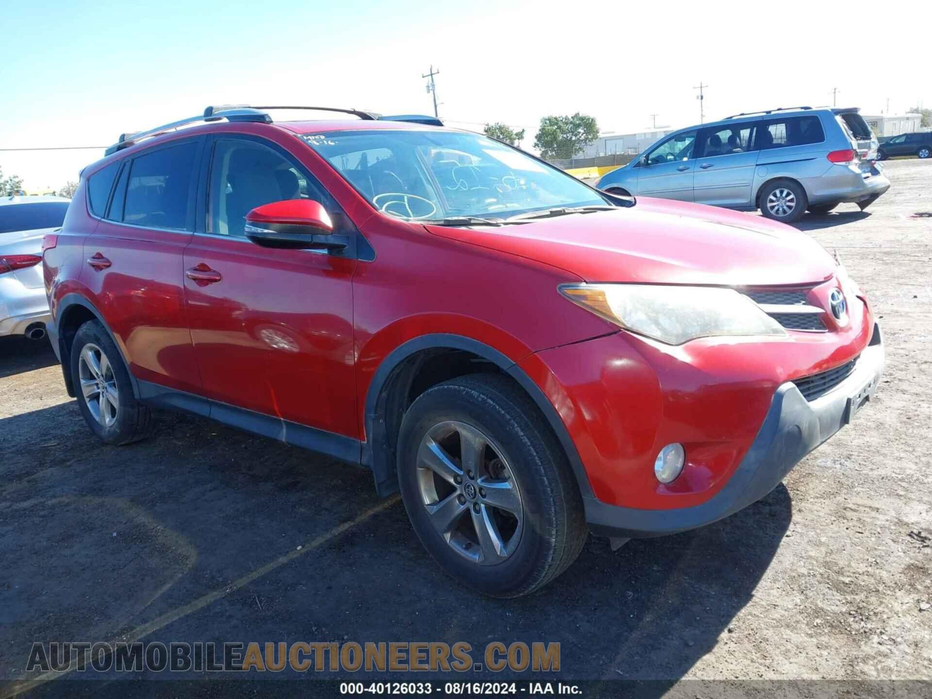 JTMWFREV1FD060209 TOYOTA RAV4 2015