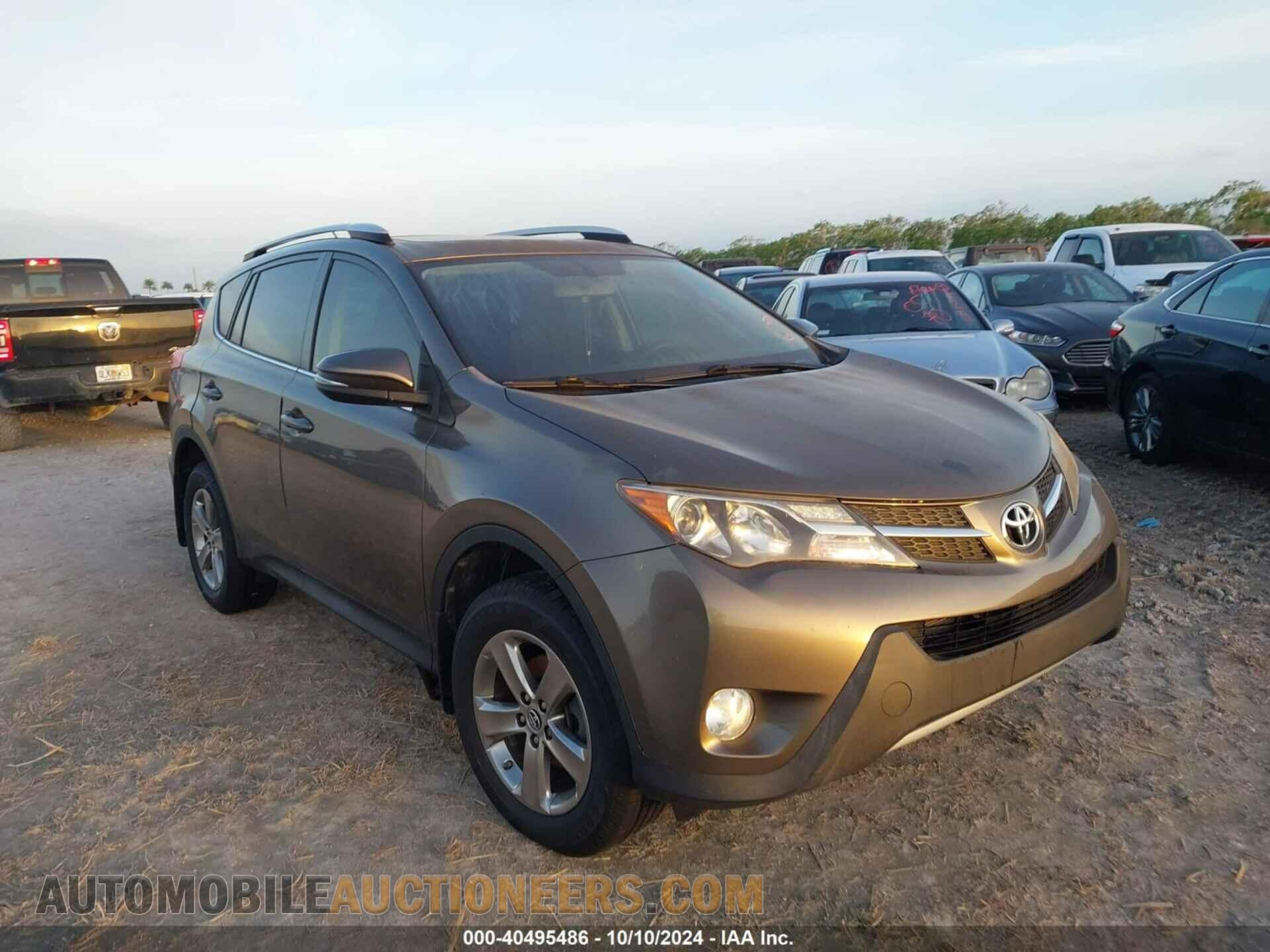 JTMWFREV3FD080090 TOYOTA RAV4 2015