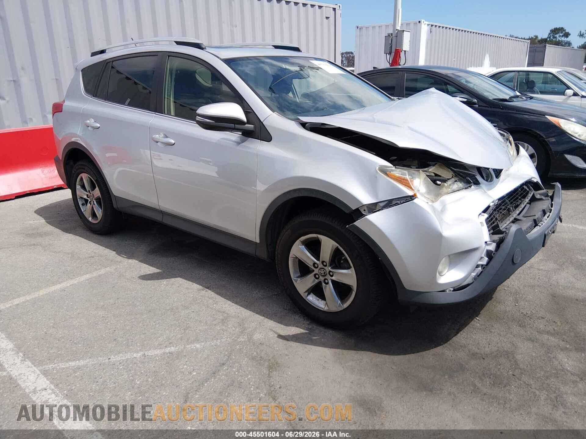 JTMWFREV5FD067499 TOYOTA RAV4 2015