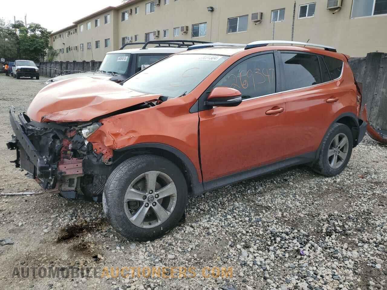 JTMWFREV6FD059332 TOYOTA RAV4 2015