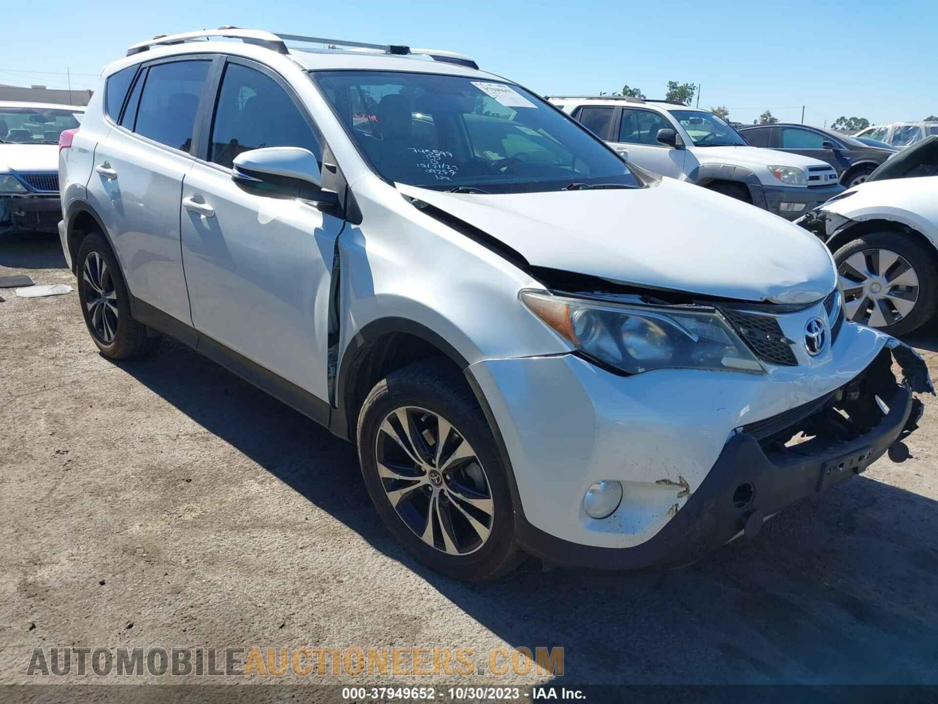 JTMYFREV1FD048781 TOYOTA RAV4 2015