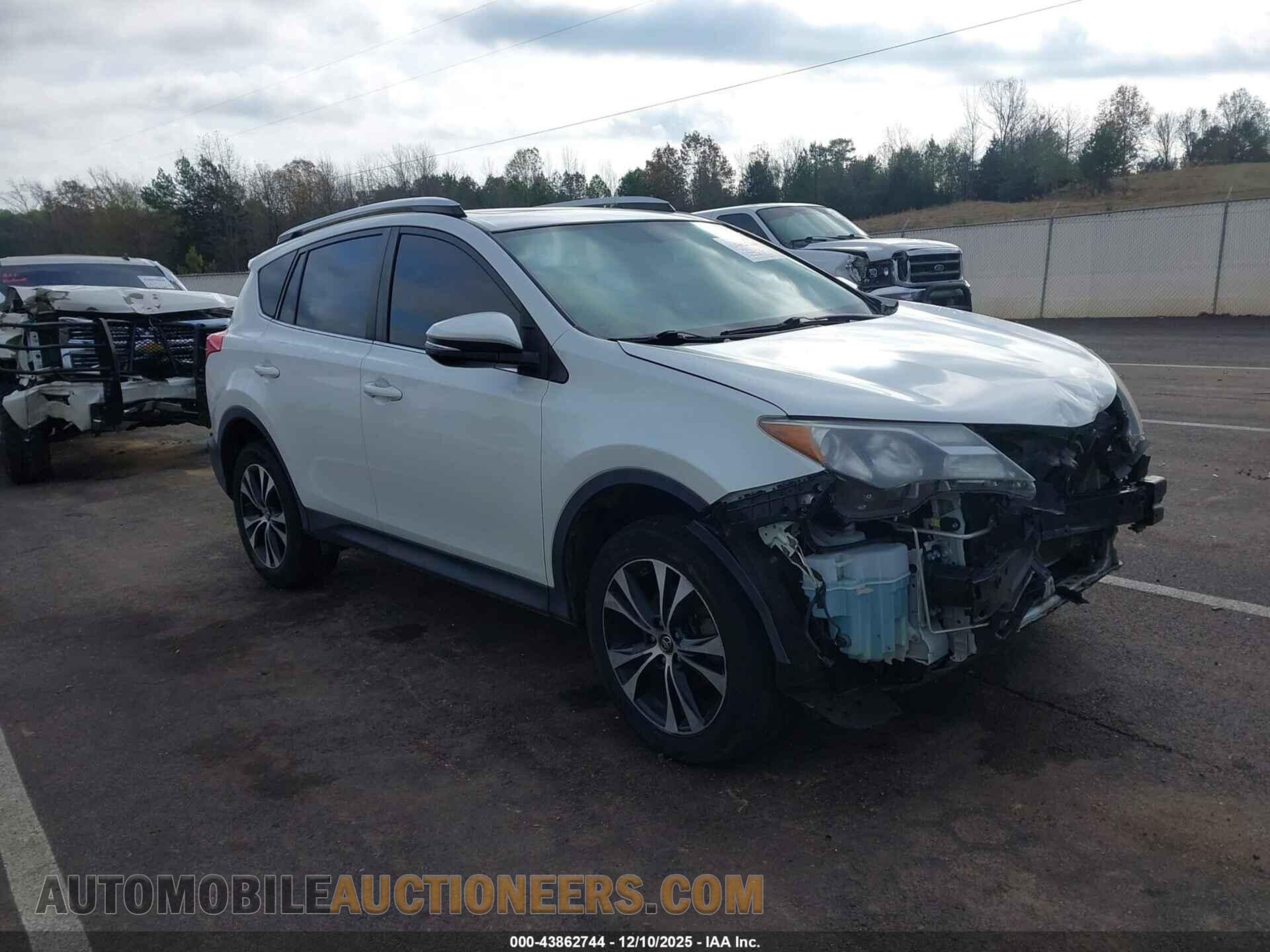JTMYFREV7FD069537 TOYOTA RAV4 2015