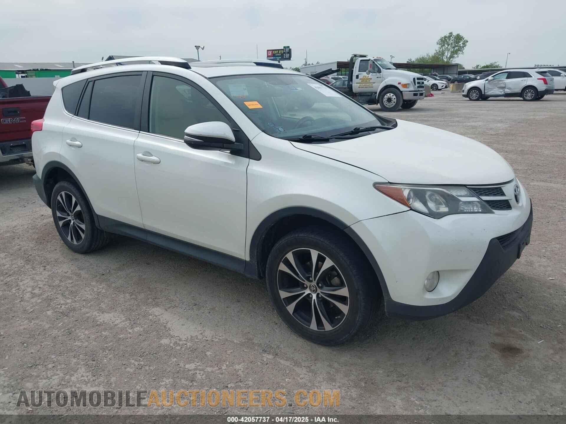 JTMYFREV9FD080636 TOYOTA RAV4 2015