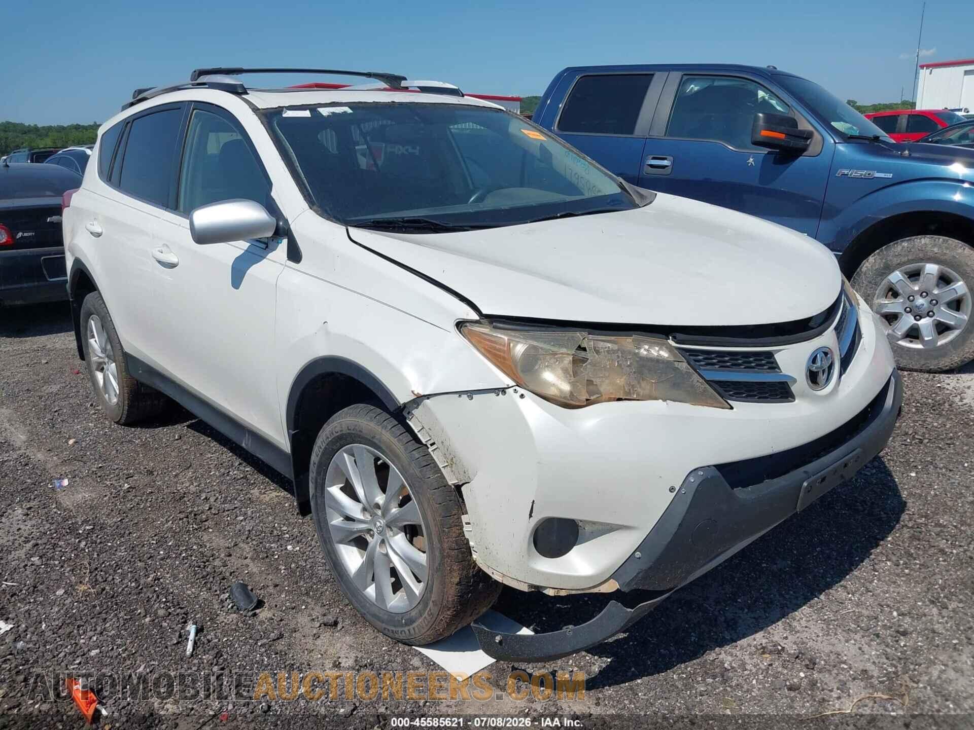 JTMYFREVXDD003075 TOYOTA RAV4 2013
