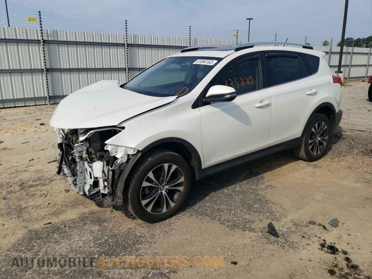 JTMYFREVXFD075008 TOYOTA RAV4 2015