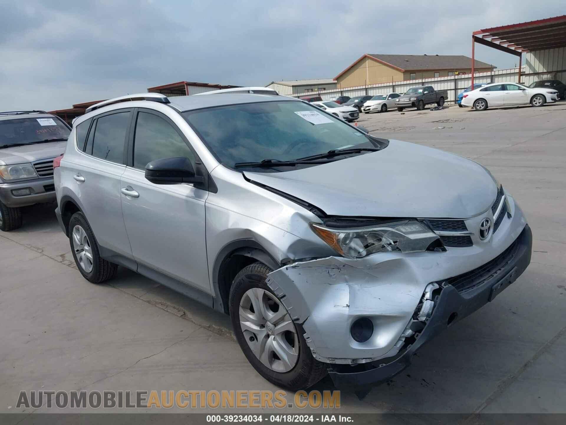 JTMZFREV4FD054580 TOYOTA RAV4 2015