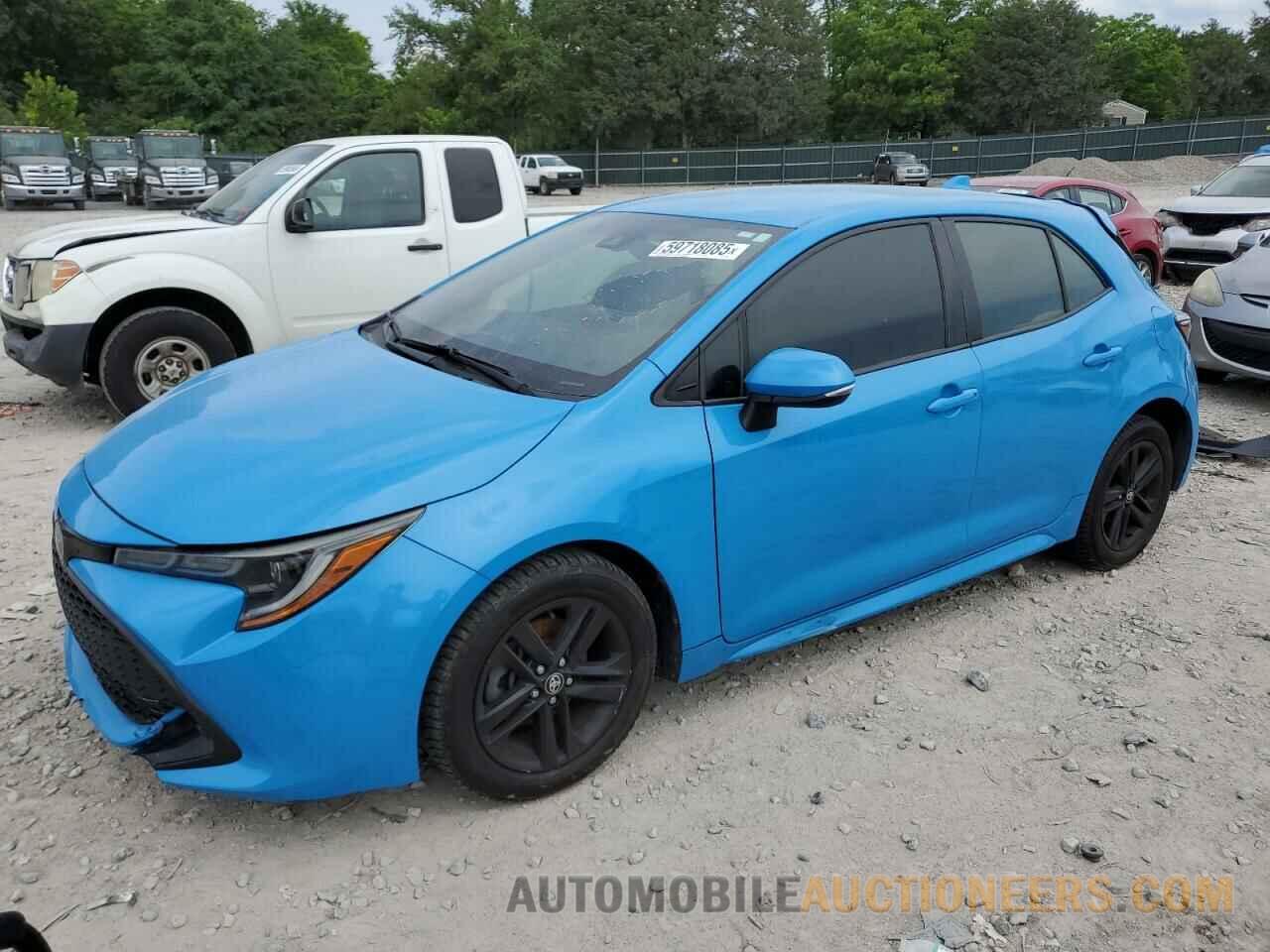 JTNK4RBE7K3015280 TOYOTA COROLLA 2019