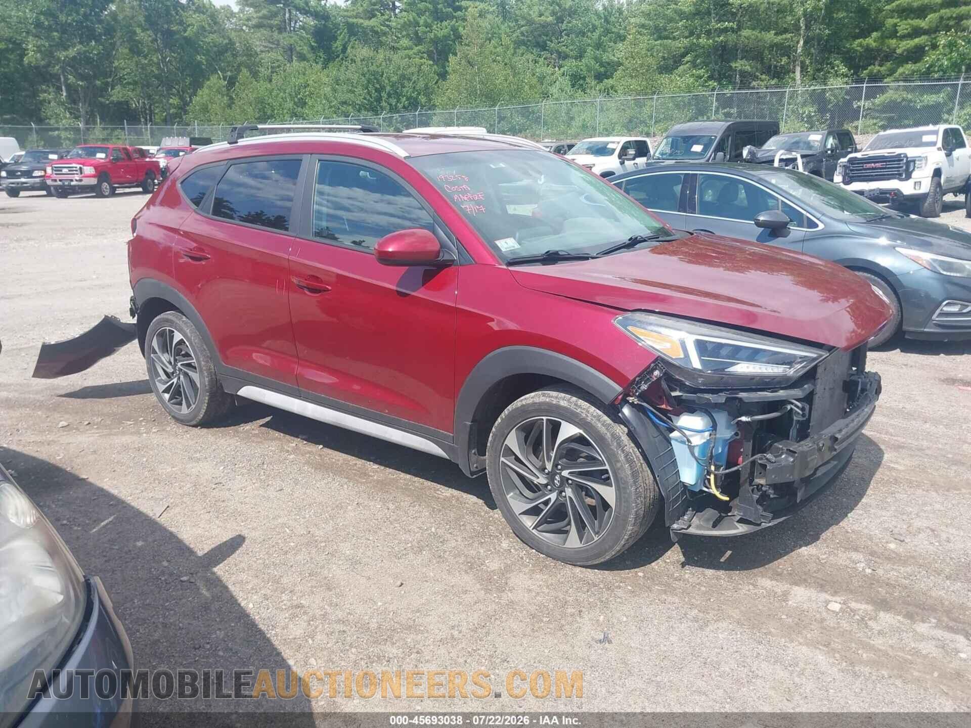 KM8J3CAL8LU091663 HYUNDAI TUCSON 2020