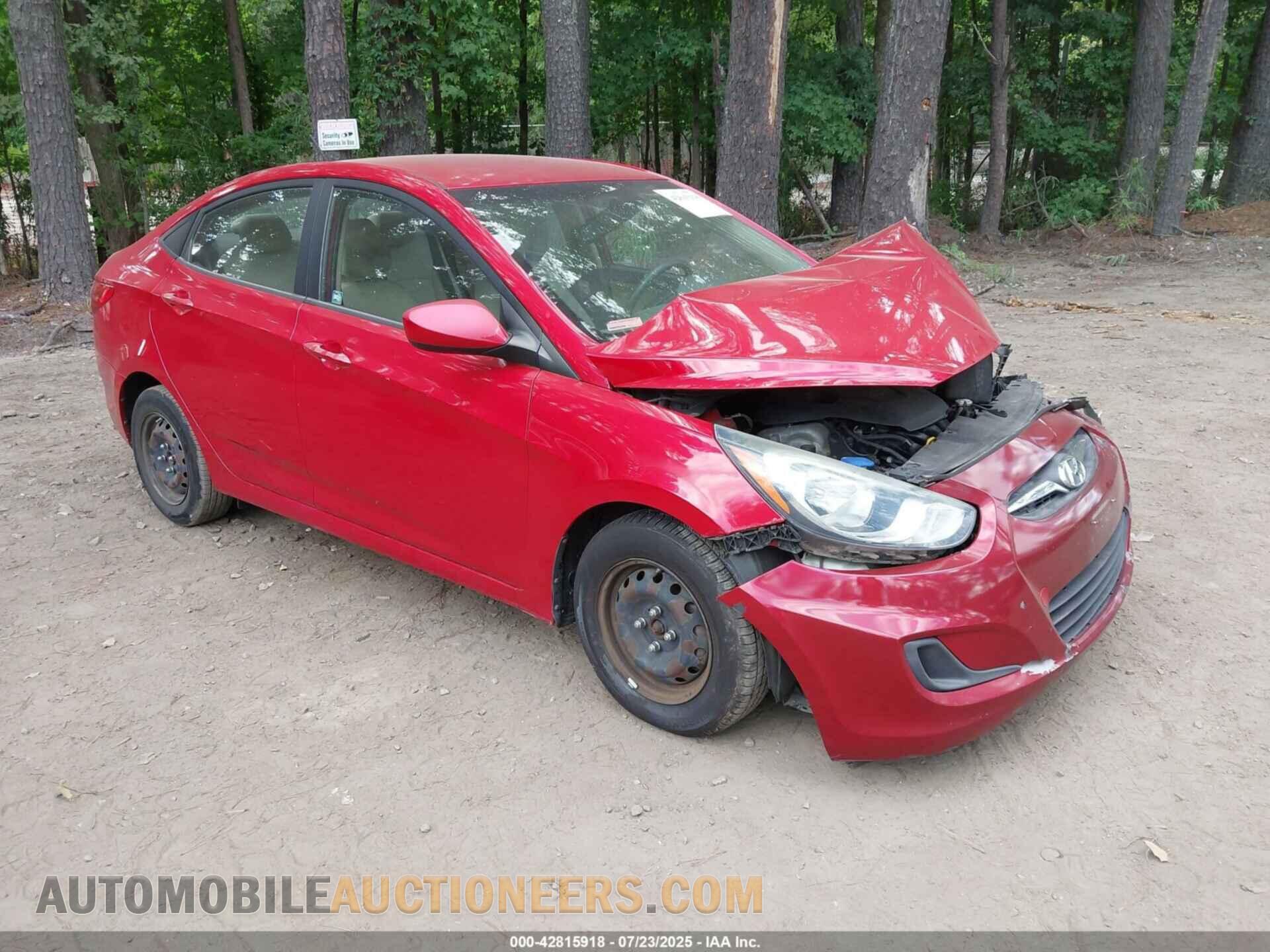 KMHCT4AE3EU759727 HYUNDAI ACCENT 2014