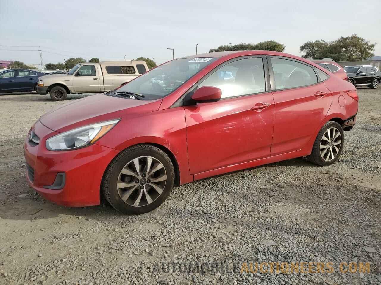 KMHCT4AE3HU343696 HYUNDAI ACCENT 2017
