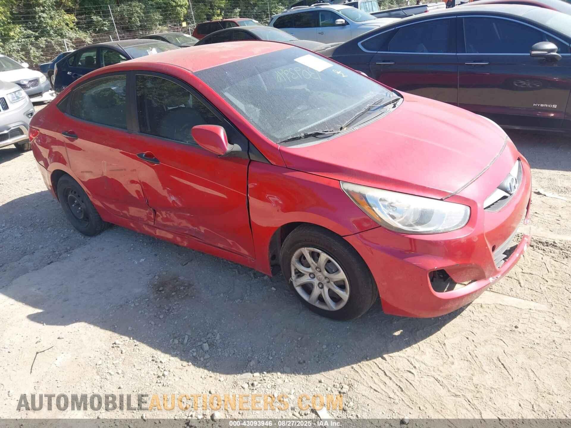 KMHCT4AE9CU055240 HYUNDAI ACCENT 2012