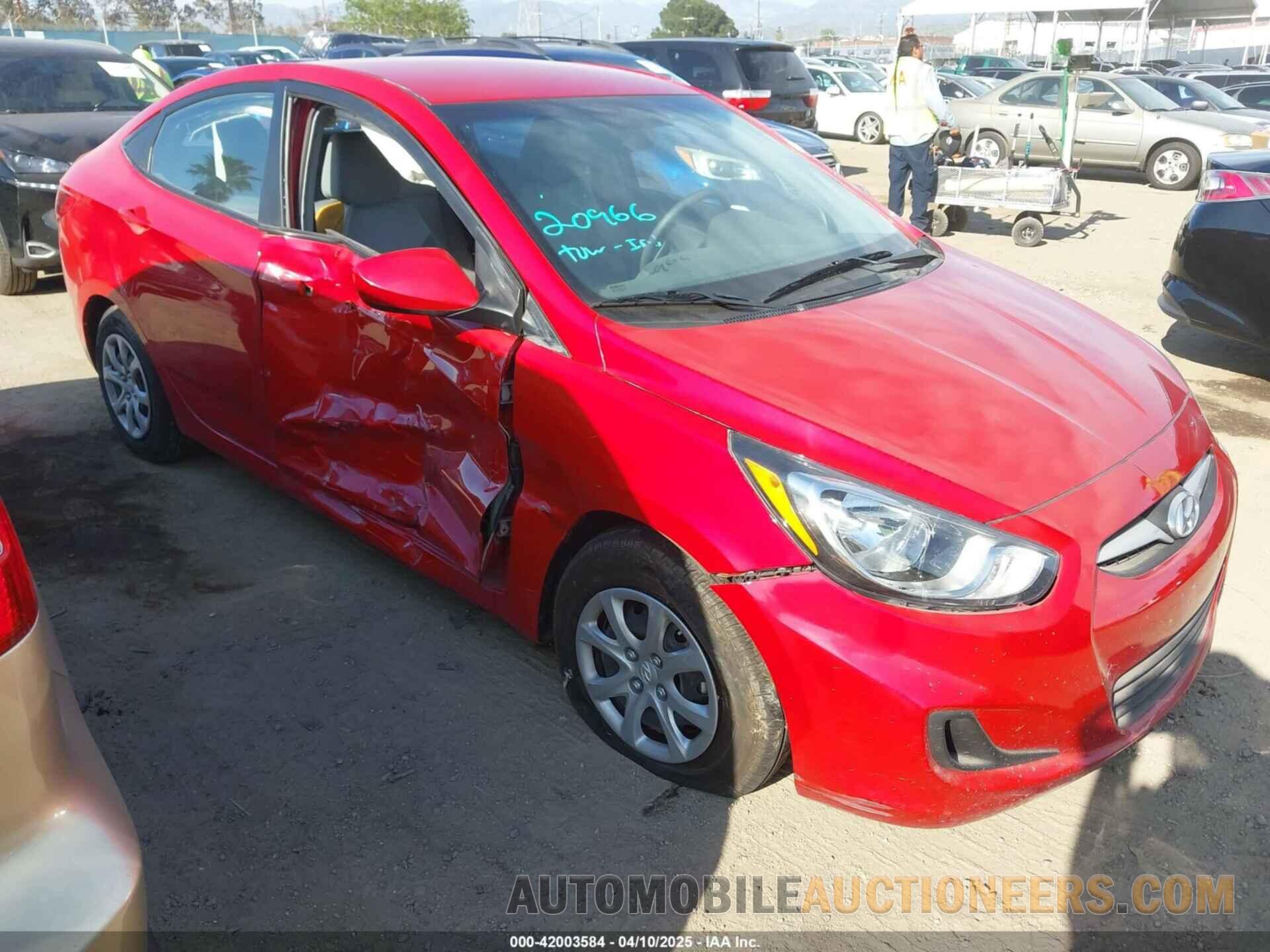 KMHCT4AE9CU187849 HYUNDAI ACCENT 2012
