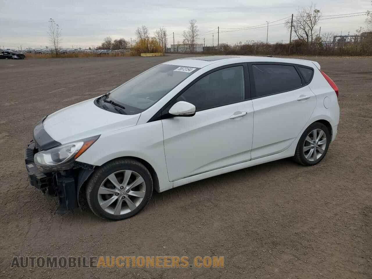 KMHCU5AE4CU018499 HYUNDAI ACCENT 2012