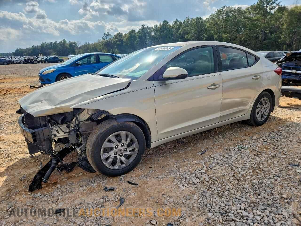 KMHD74LF2HU074461 HYUNDAI ELANTRA 2017