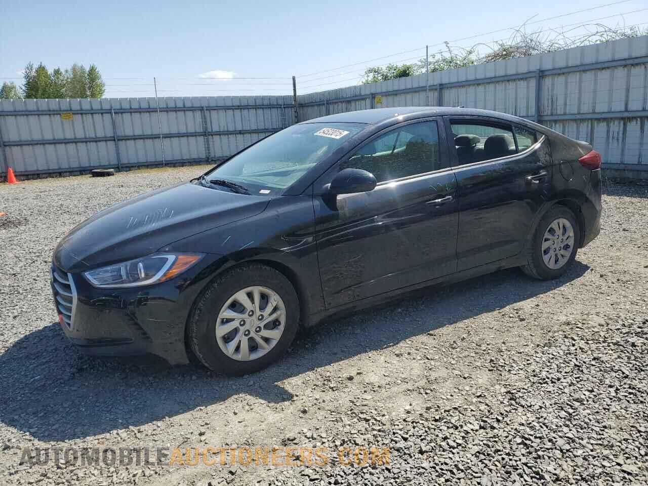 KMHD74LF2HU321199 HYUNDAI ELANTRA 2017