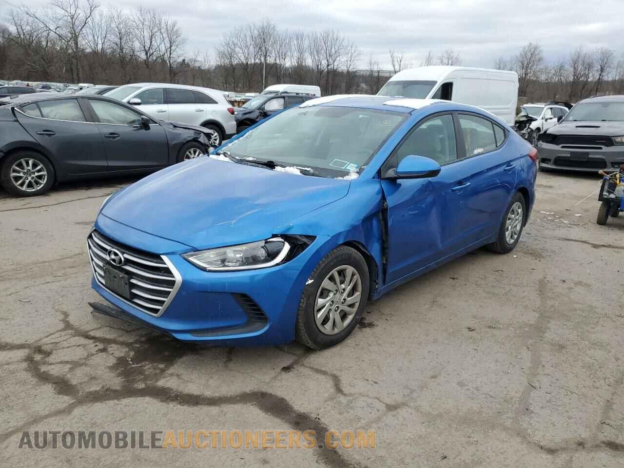 KMHD74LF4HU078432 HYUNDAI ELANTRA 2017
