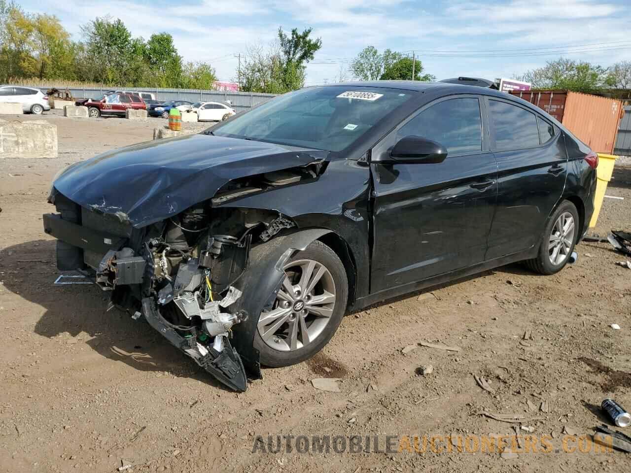 KMHD84LF4HU237186 HYUNDAI ELANTRA 2017