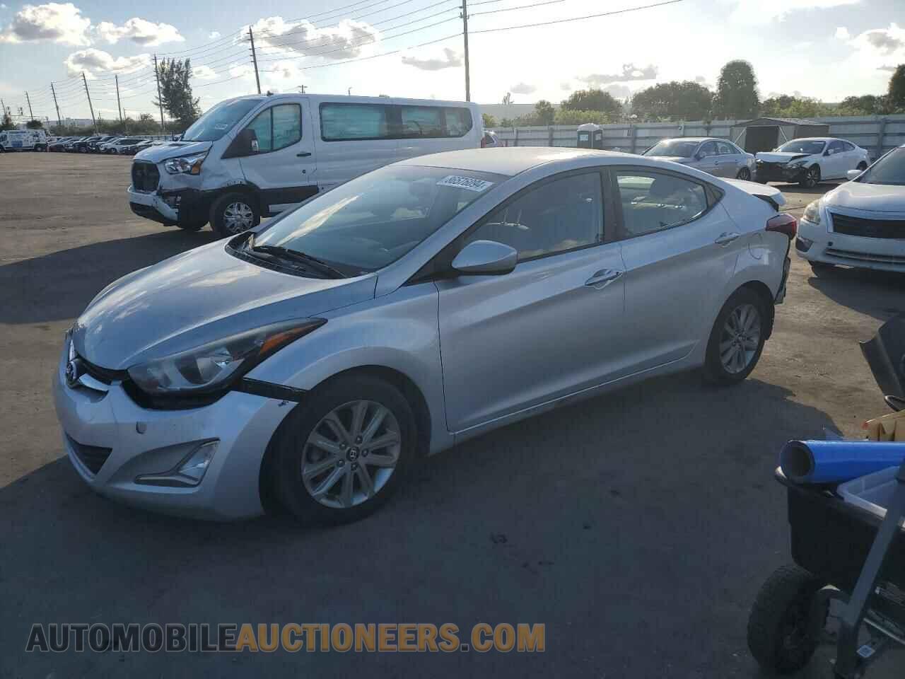 KMHDH4AE2EU059607 HYUNDAI ELANTRA 2014