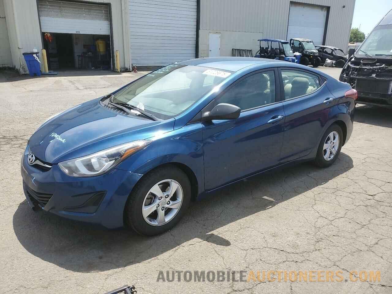 KMHDH4AE3EU067179 HYUNDAI ELANTRA 2014