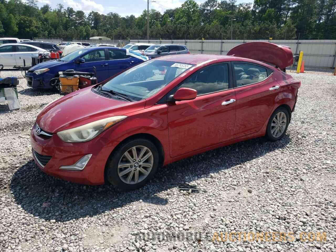 KMHDH4AE4GU601163 HYUNDAI ELANTRA 2016