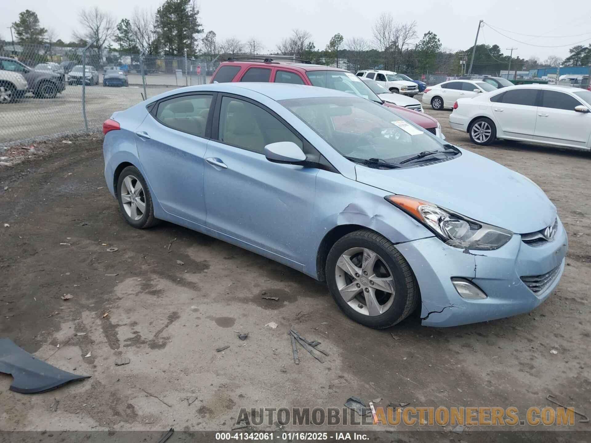 KMHDH4AE5CU327742 HYUNDAI ELANTRA 2012