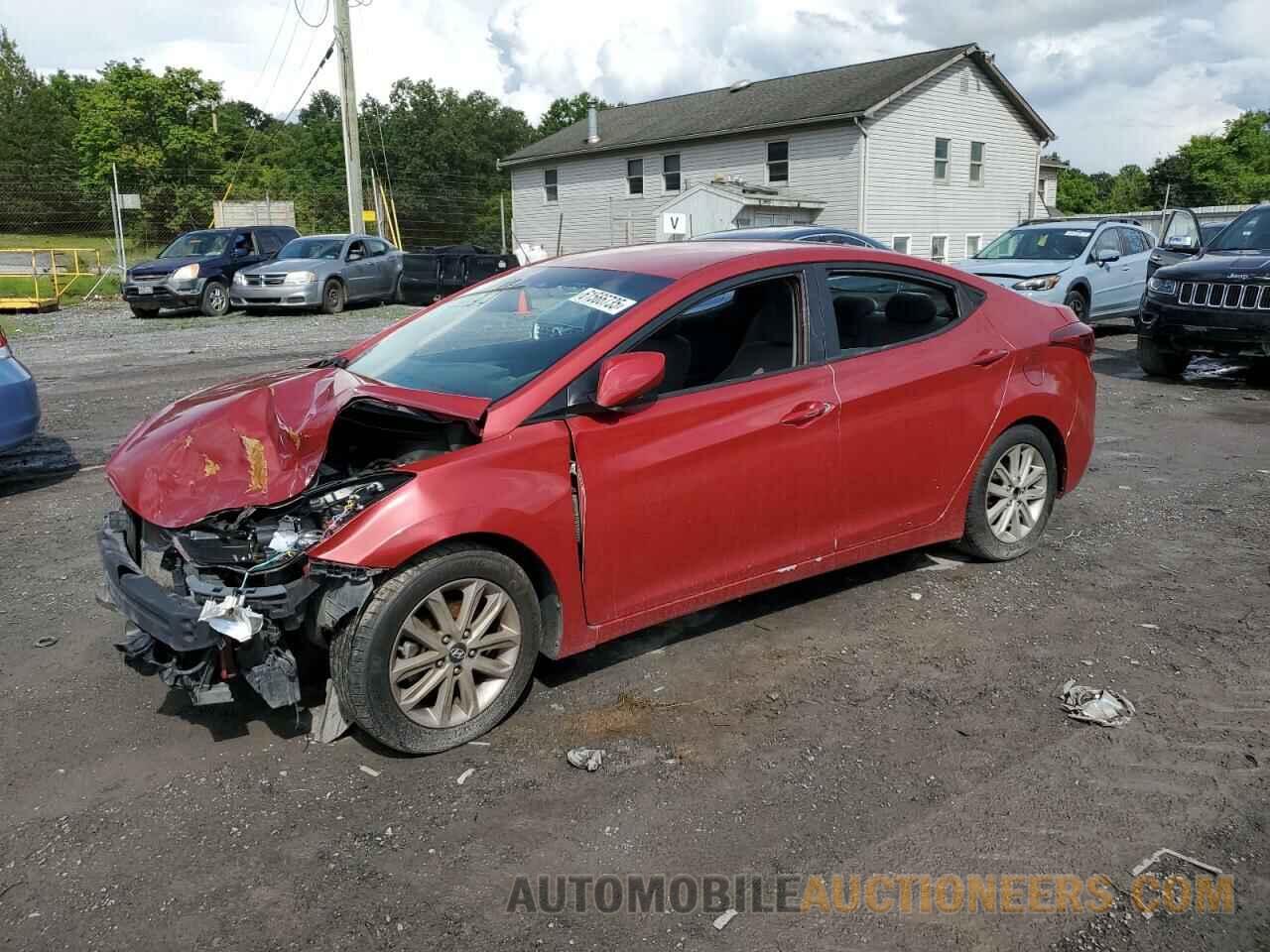 KMHDH4AE5FU279325 HYUNDAI ELANTRA 2015