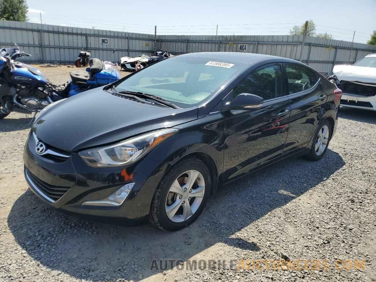 KMHDH4AE5GU566570 HYUNDAI ELANTRA 2016