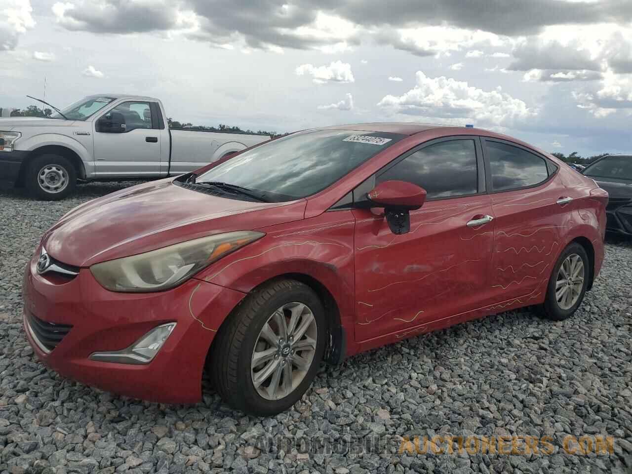 KMHDH4AE8FU451783 HYUNDAI ELANTRA 2015