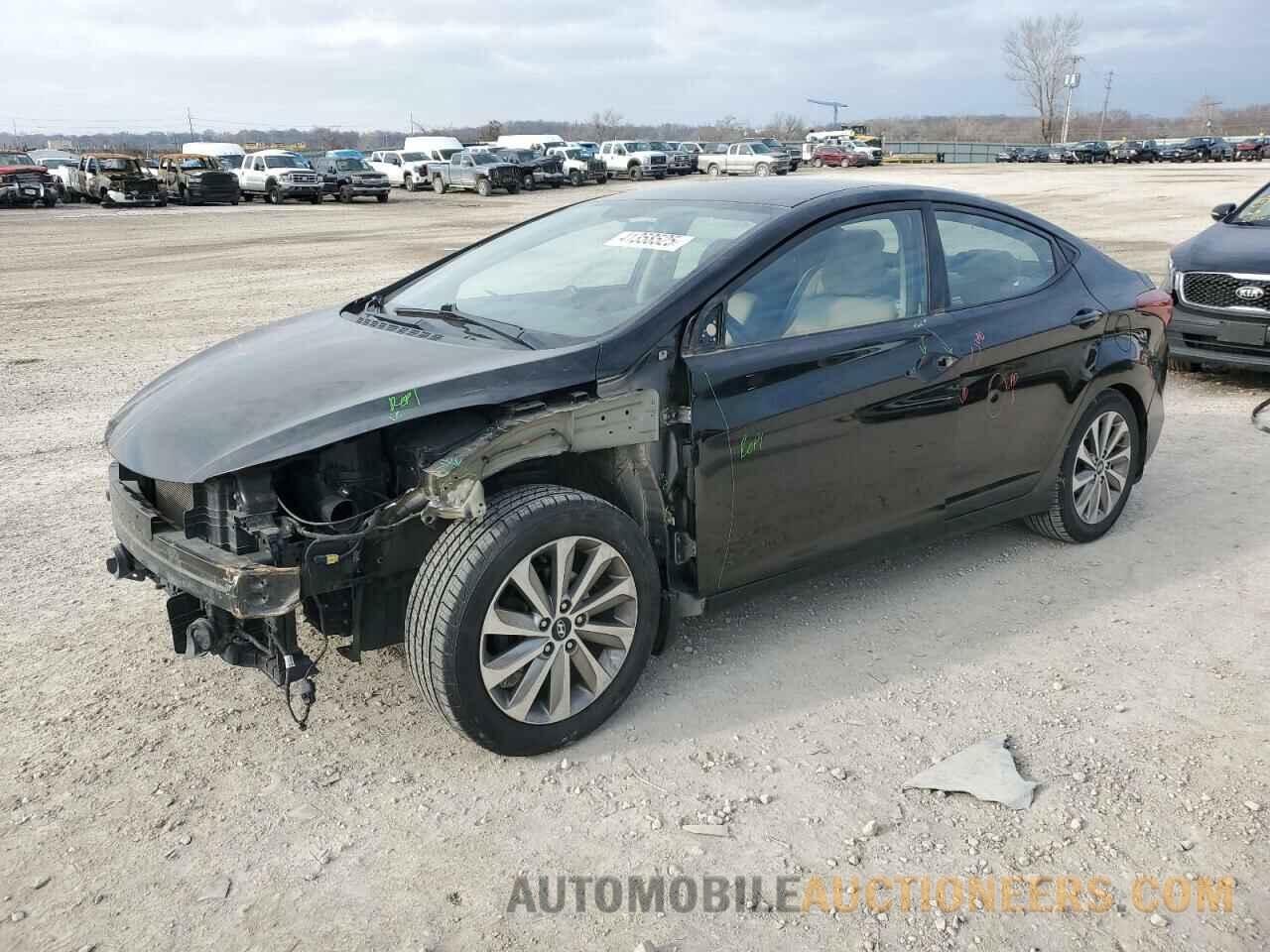 KMHDH4AEXGU529966 HYUNDAI ELANTRA 2016