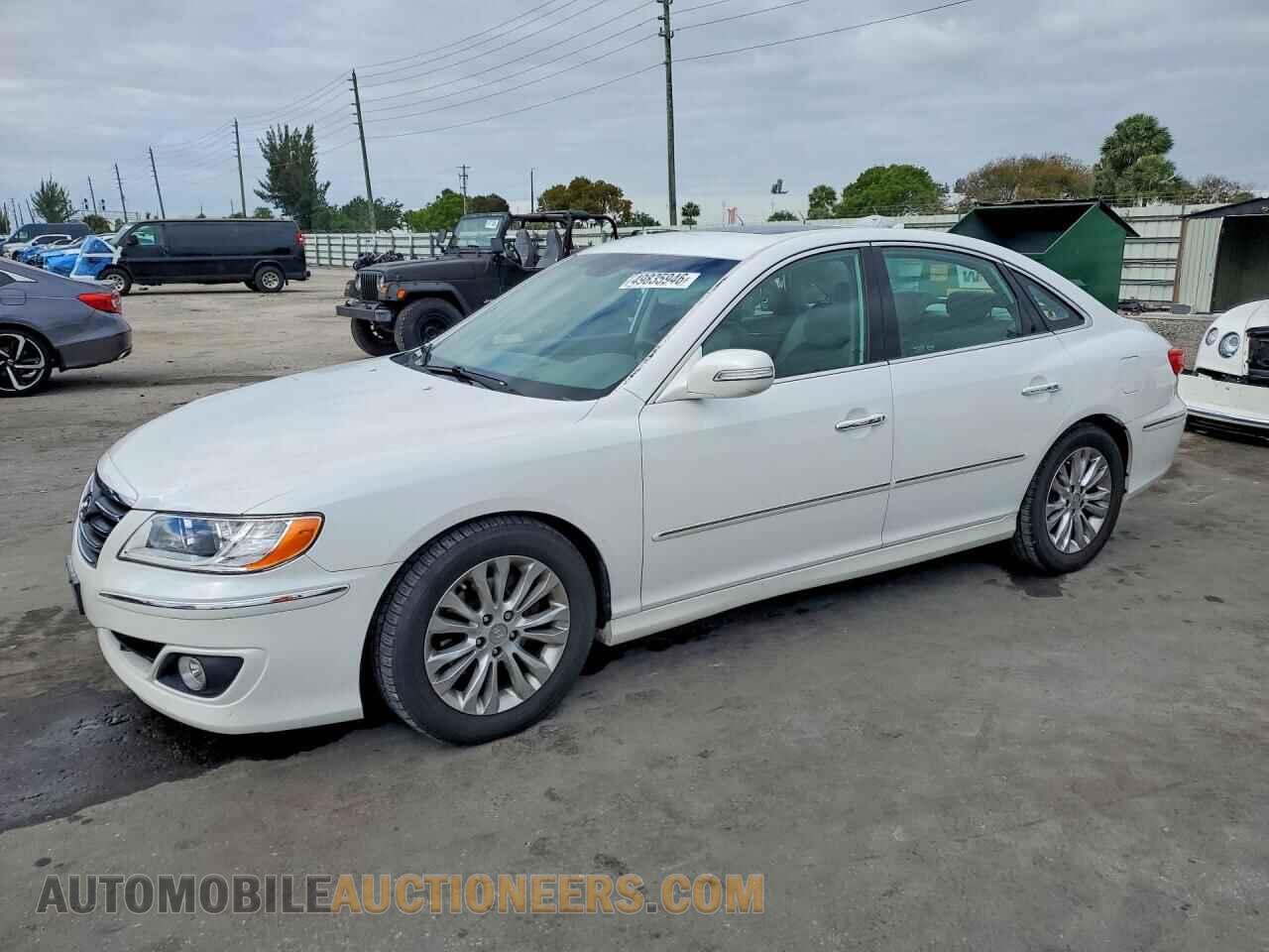 KMHFC4DFXBA544232 HYUNDAI AZERA 2011